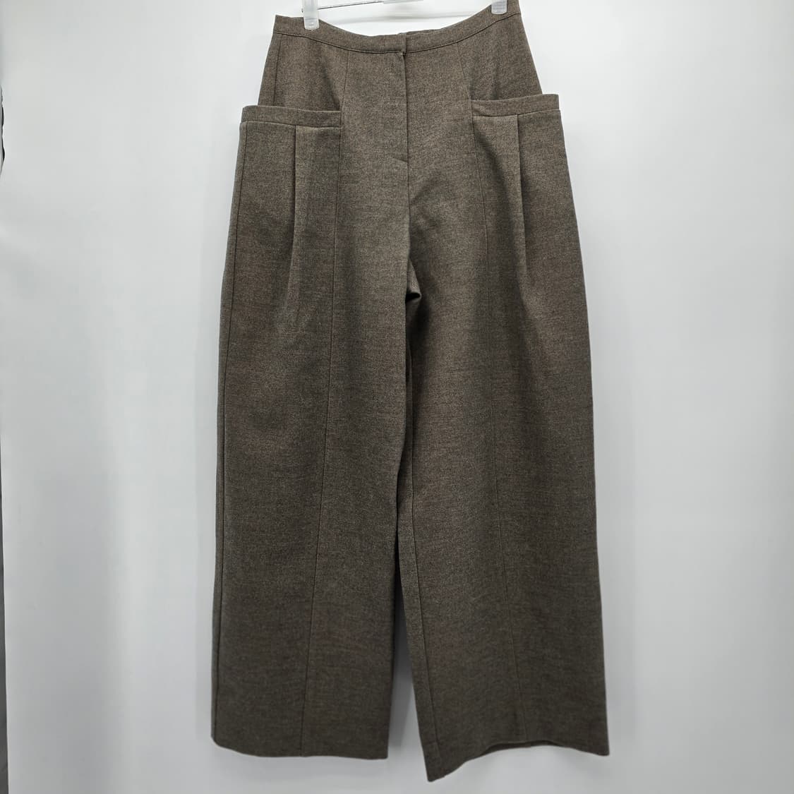 OANNE 와이드 올 슬랙스 팬츠 S 상품이미지1