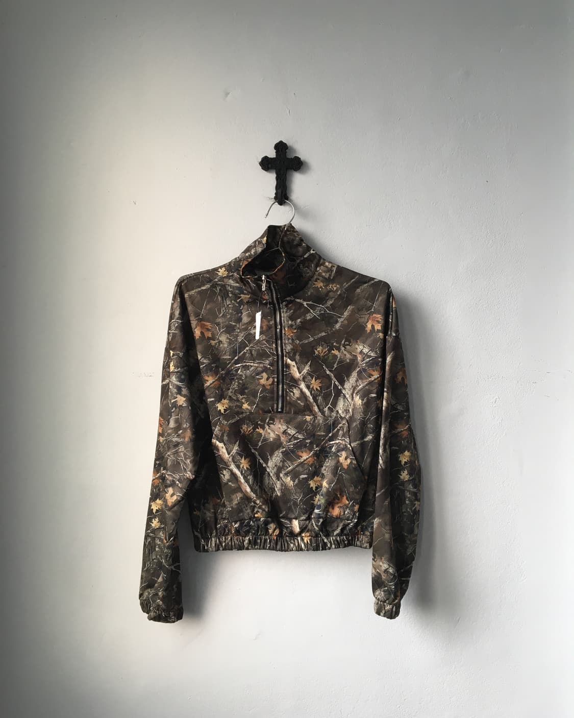 Real tree pattern half zip up 상품이미지2