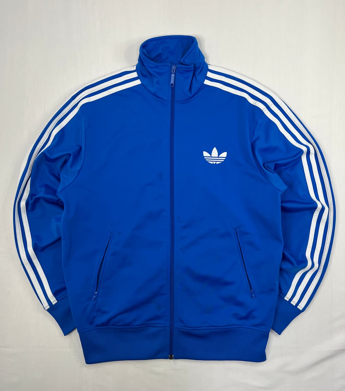 아디다스 파이어버드 빅로고 블루 져지 상품이미지1