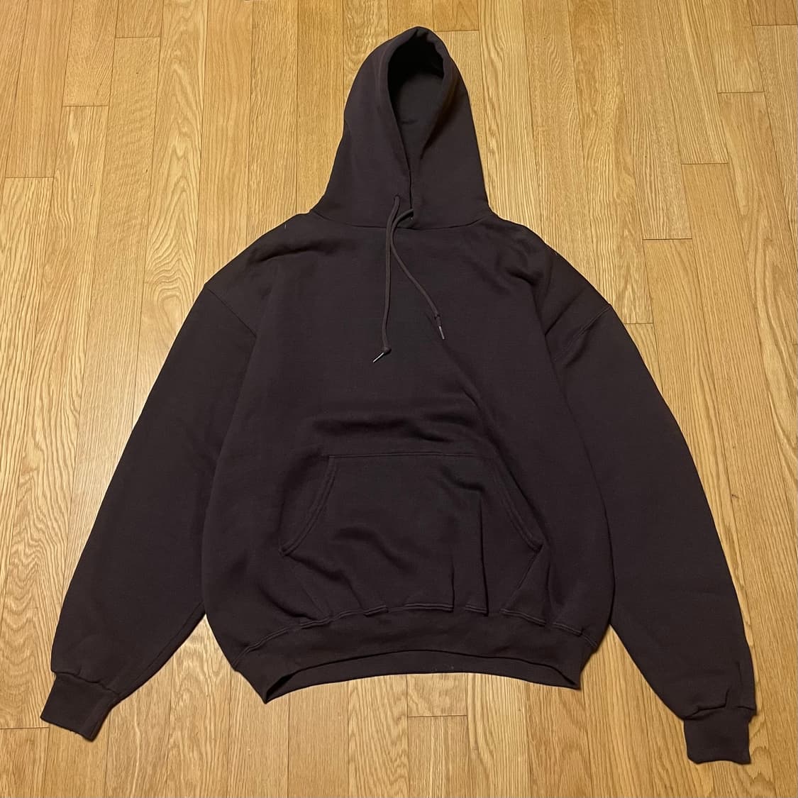 [XL] 00s 빈티지 러셀 후드 브라운 상품이미지1