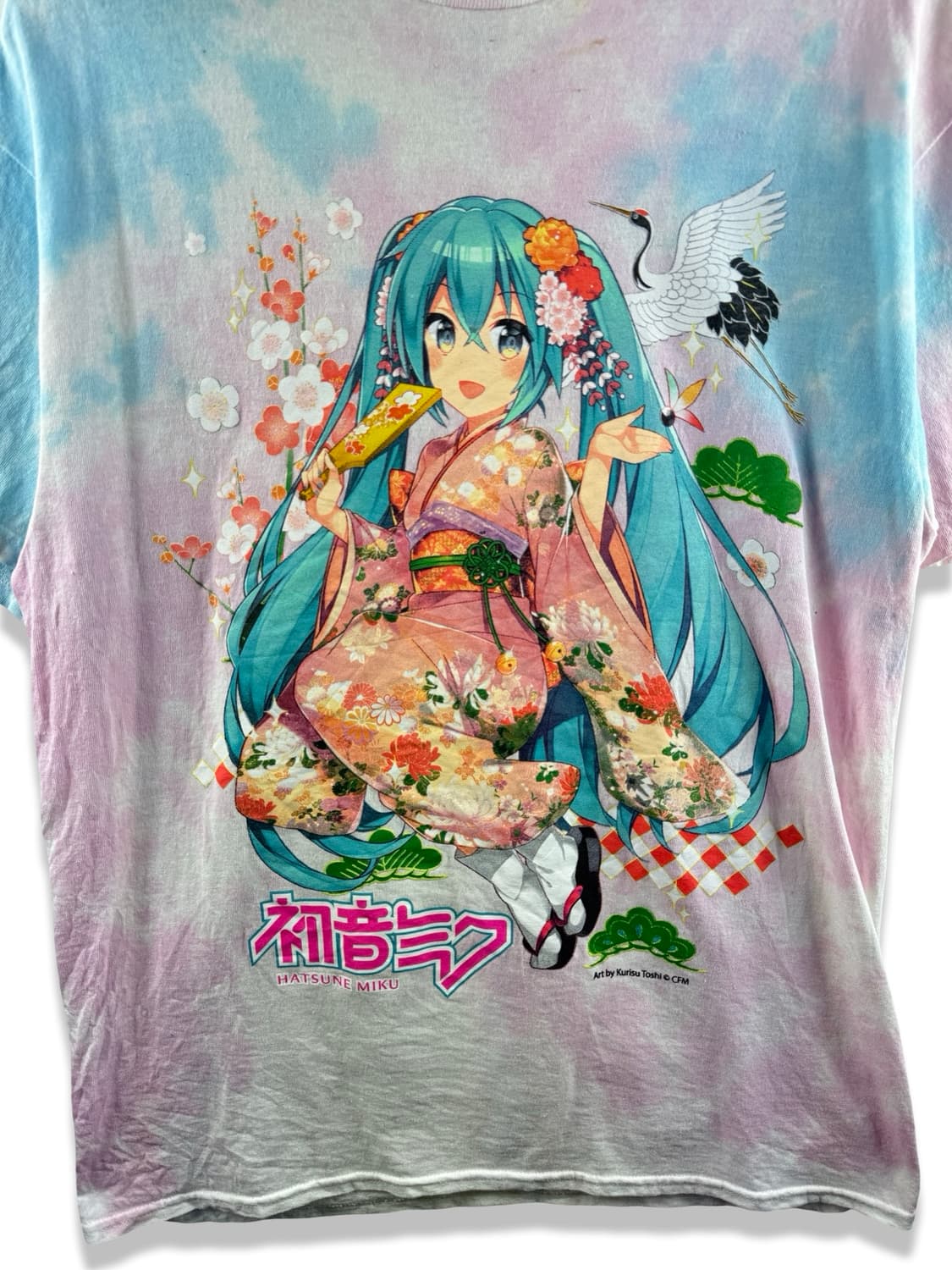 하츠네미쿠 하나미 타이다이 티셔츠2639 상품이미지4