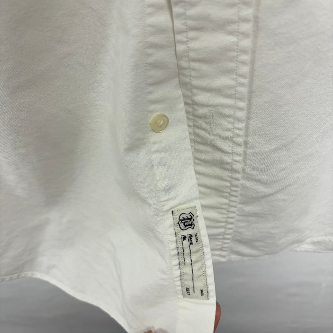 폴로 랄프로렌 와펜 화이트셔츠 상품이미지4