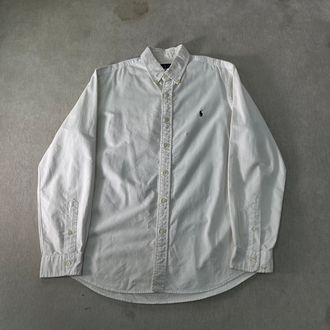 105 폴로랄프로렌 화이트 코튼 셔츠 상품이미지1