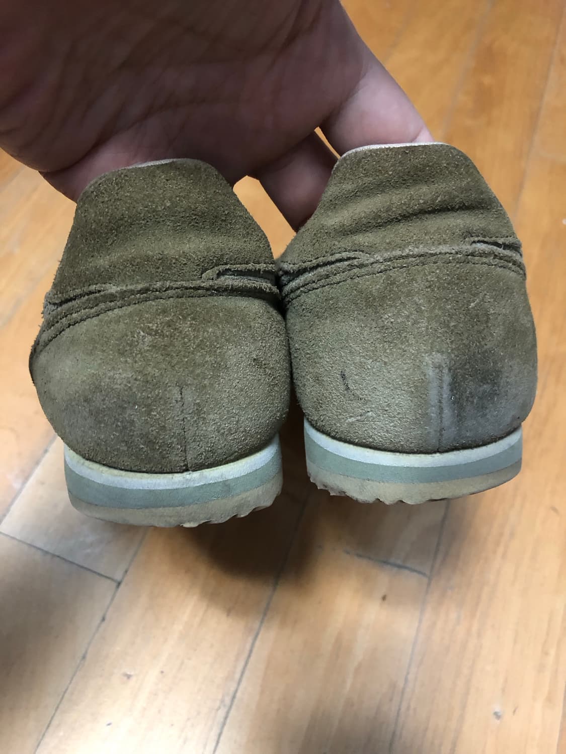 오니츠카타이거 코르세어 스니커즈 카키 255 상품이미지7