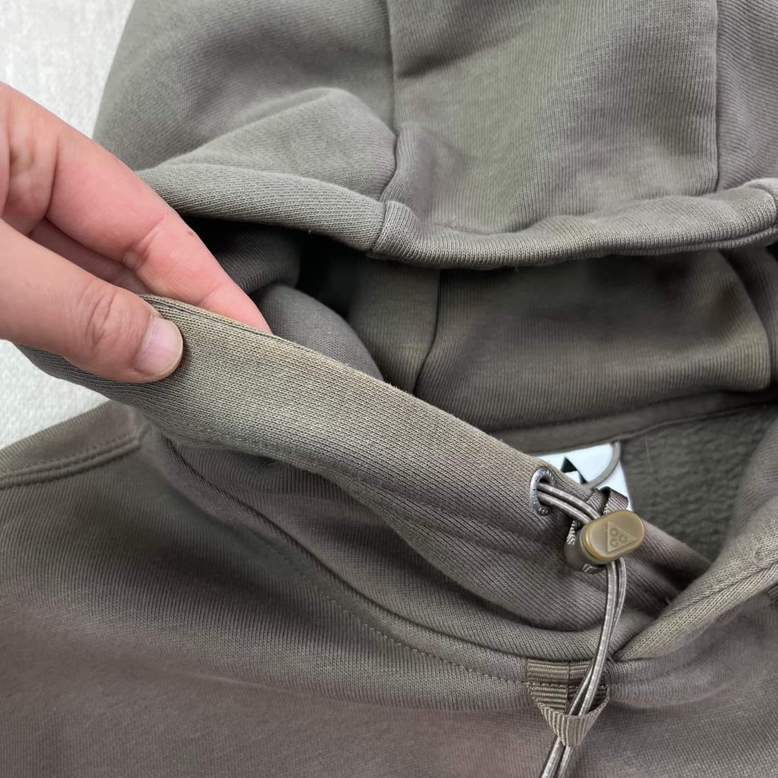 105 나이키 ACG 써마핏 카키 풀오버 후드티 상품이미지4