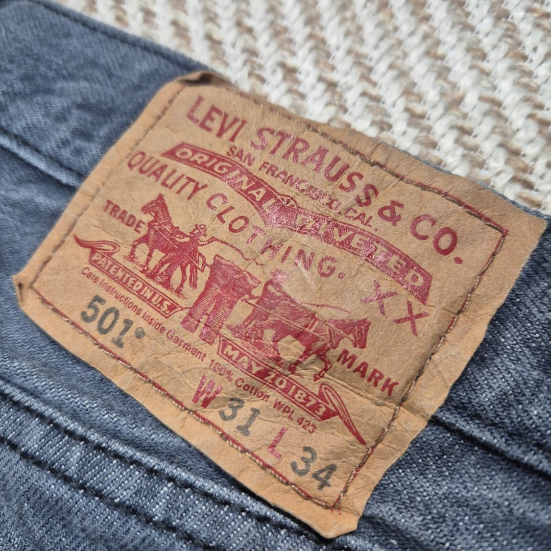 리바이스 501 31/34(p8) 상품이미지5