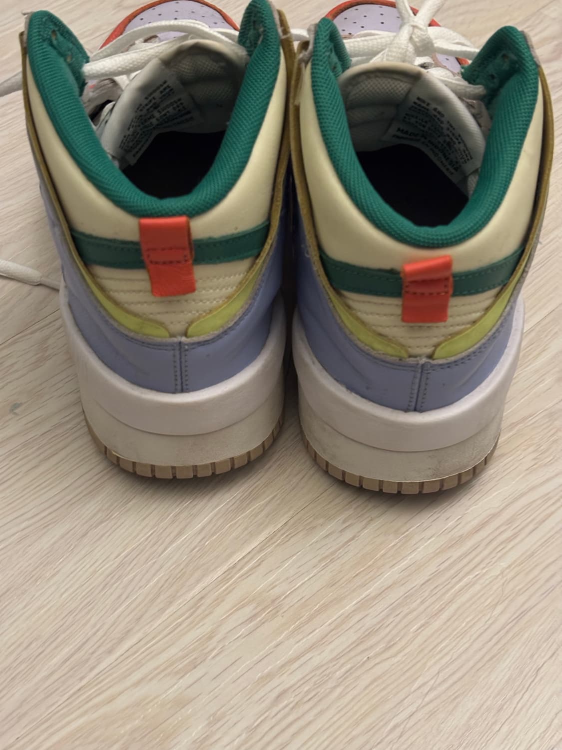 나이키 덩크 하이 코랄 245 상품이미지3