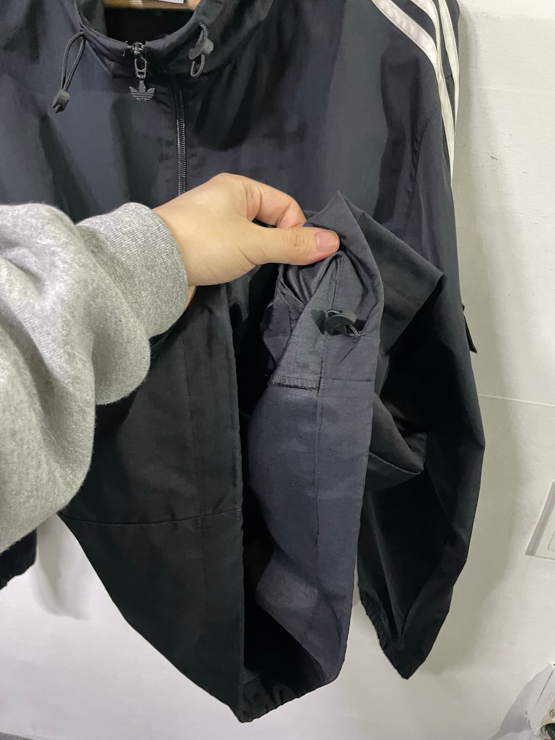 아디다스 파이어버드 우븐 트랙탑 바람막이 자켓 3XL 115  상품이미지6