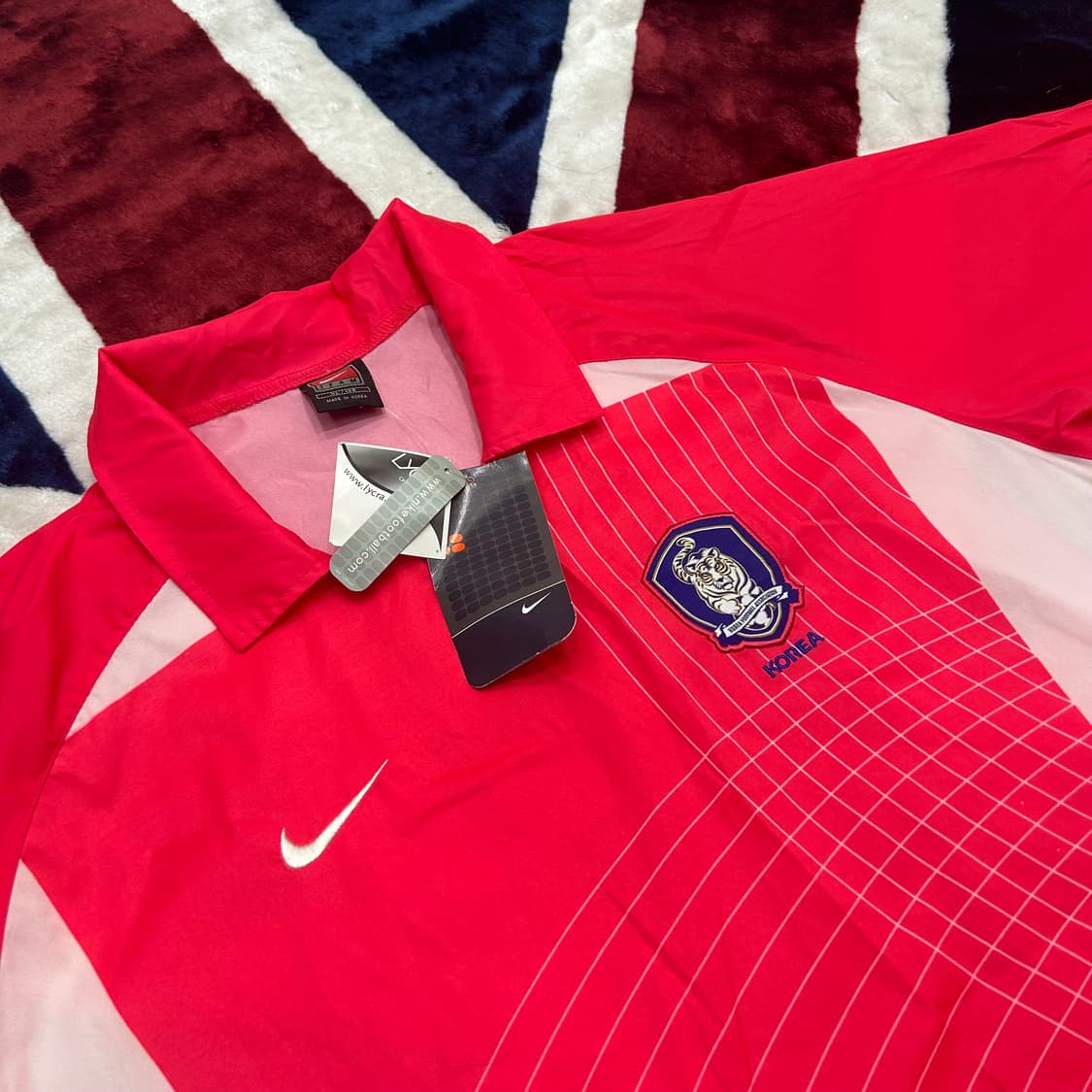 [XL]나이키 2002 월드컵 반팔 유니폼/노마킹 상품이미지1