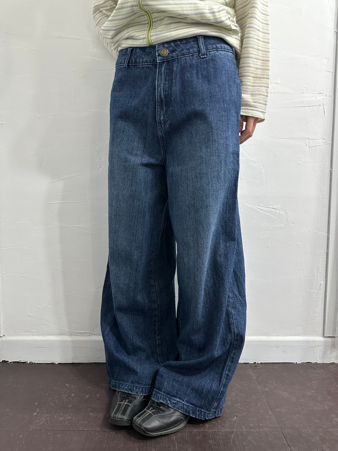 grl wide denim pants 상품이미지4
