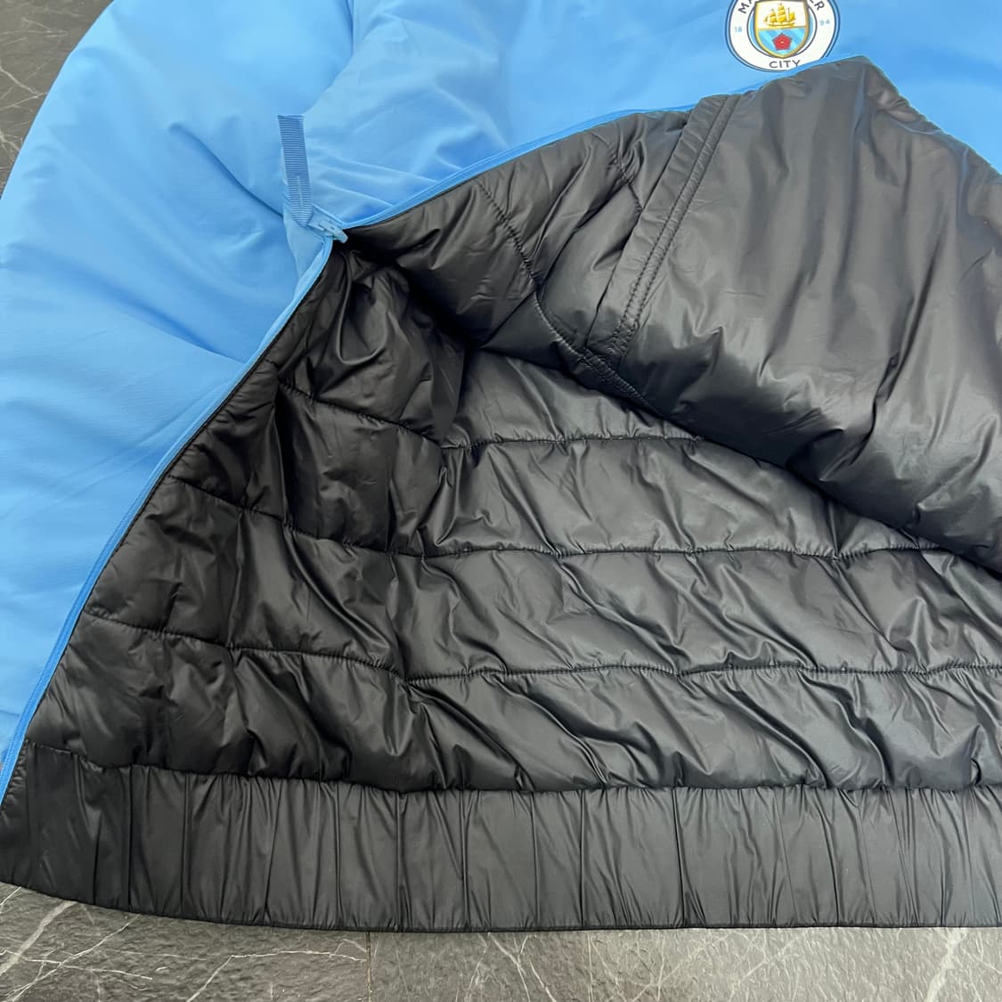 푸마 맨체스터 시티 누빔 리버시블 패디드 트레이닝 점퍼자켓 상품이미지5