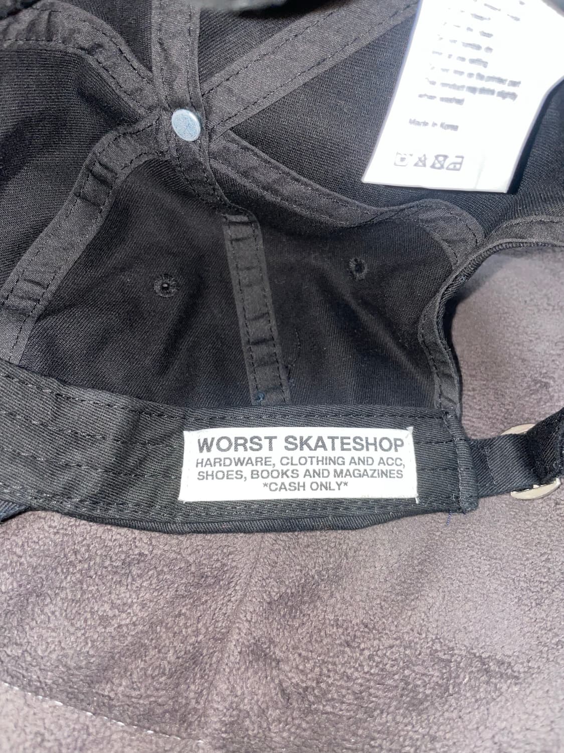 Worst Skateshop 캡모자 상품이미지2