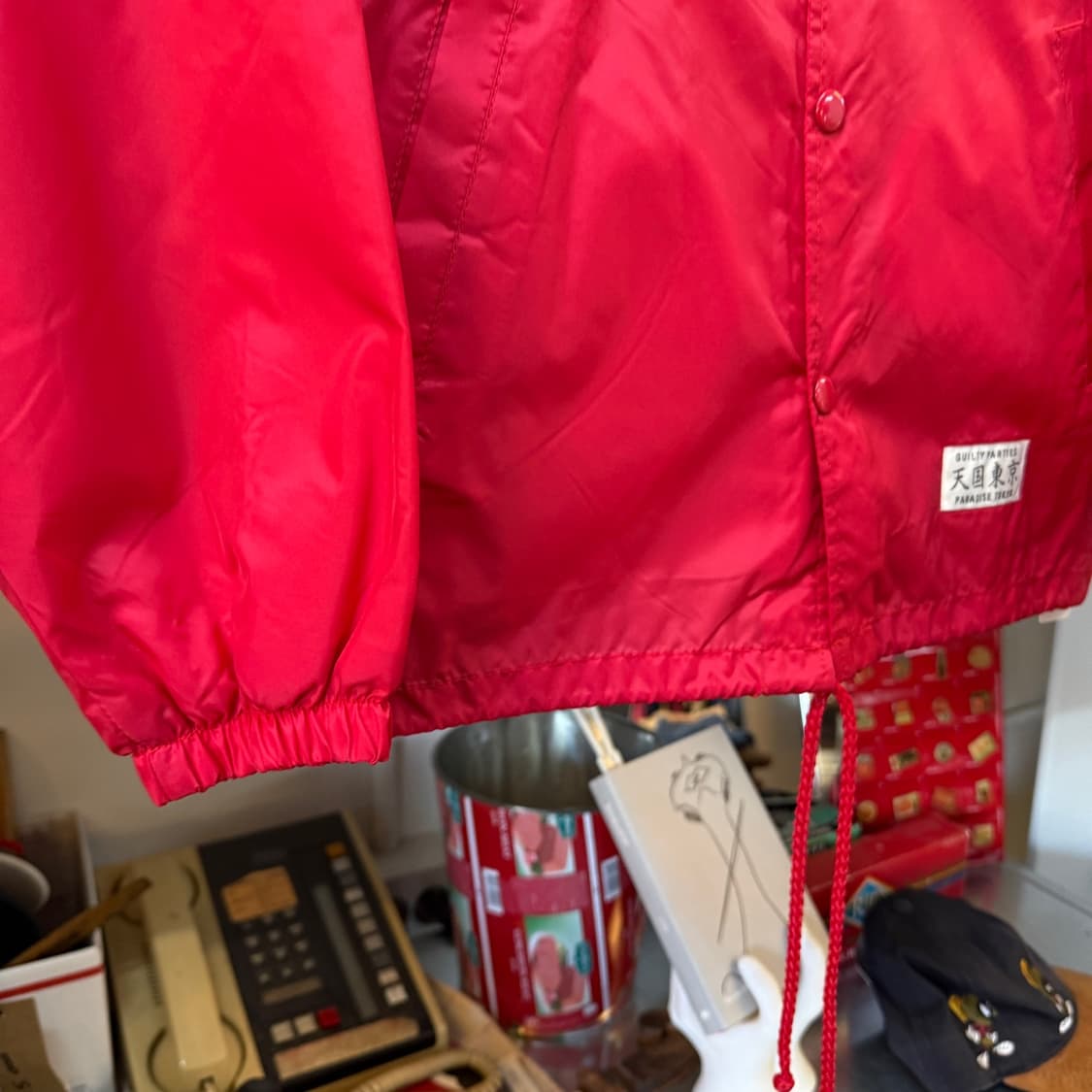 와코마리아 골든샤워 보아 라이너 코치 자켓 상품이미지4