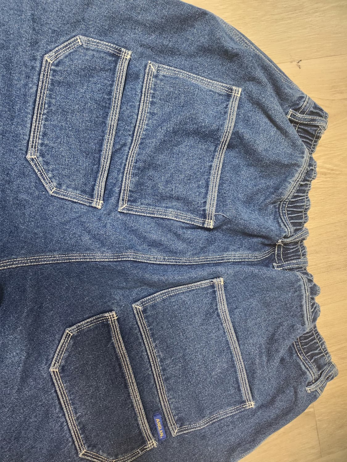 앵글런 데님 버뮤다팬츠 상품이미지4