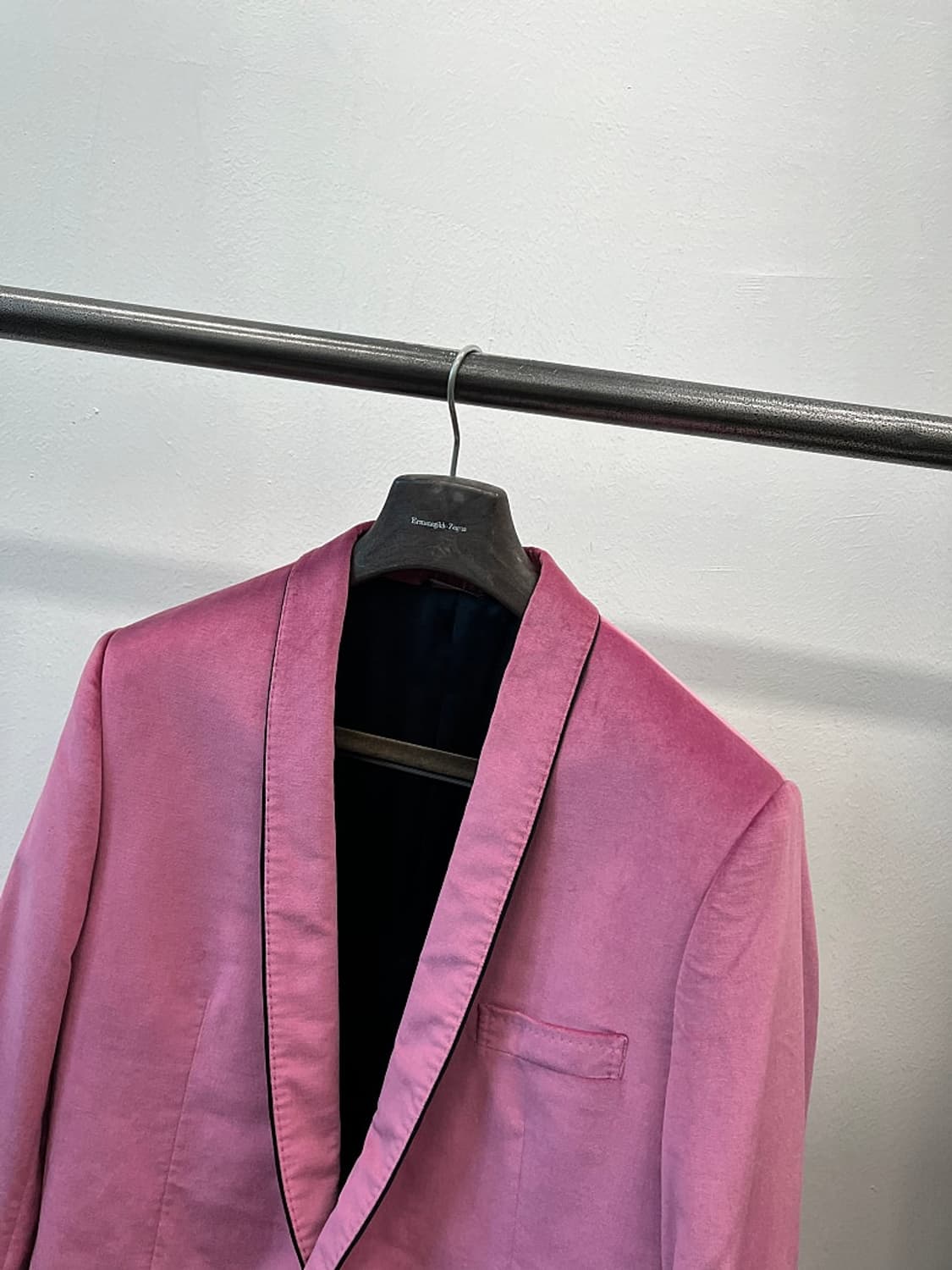 105-110) 돌체앤가바나 숄라펠 벨벳자켓  상품이미지3