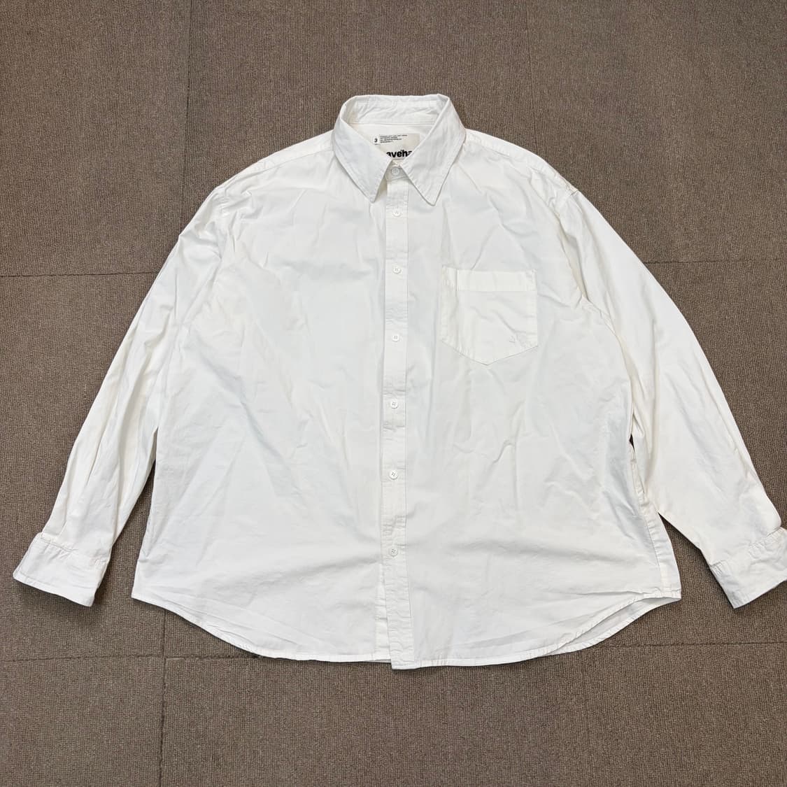 havehad 해브해드 와이드 셔츠 3  상품이미지1