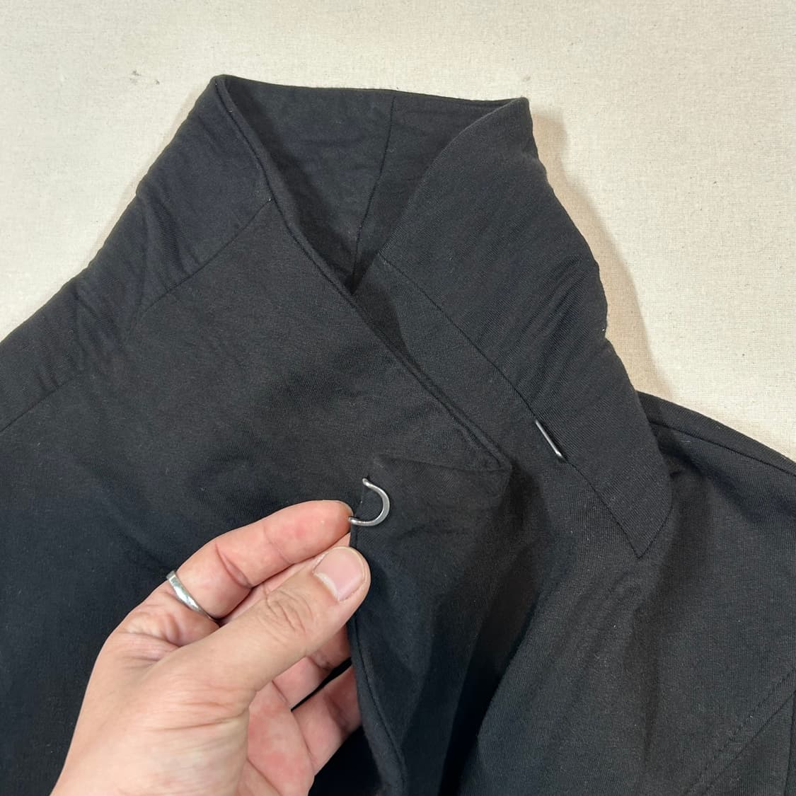 S) 헬무트 랭 언밸런스 비대칭 집업 자켓 상품이미지4