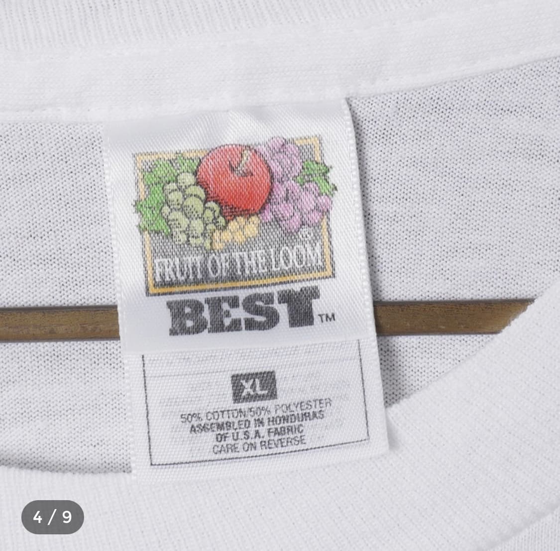 90’s Fruit of the loom 빈티지 티셔츠 상품이미지3
