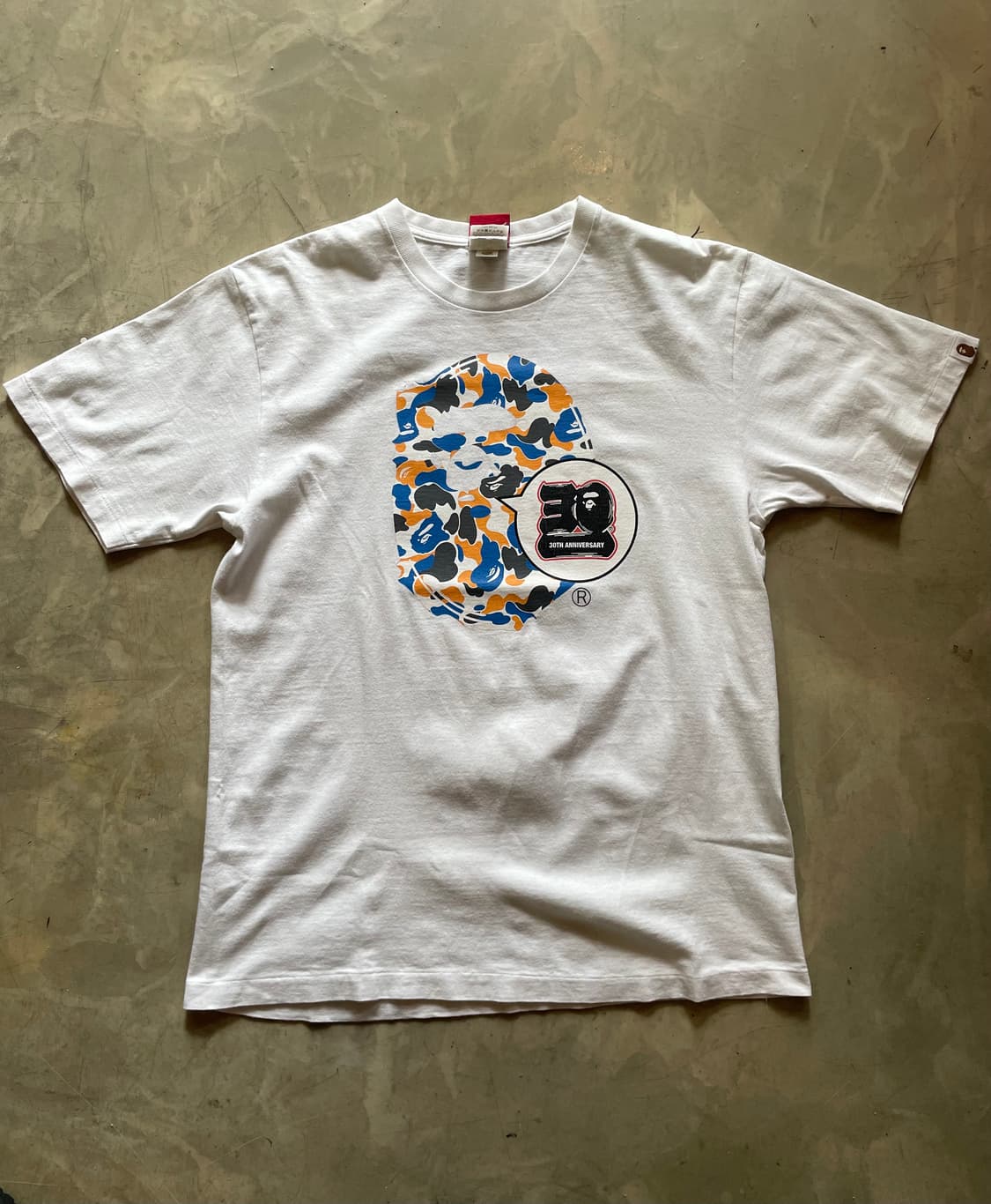Bape 베이프 30주년 티셔츠 L 상품이미지1