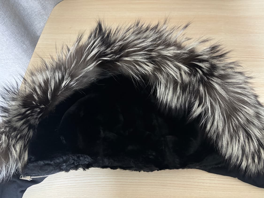 질스튜어트 폭스퍼 패딩 M사이즈 상품이미지6