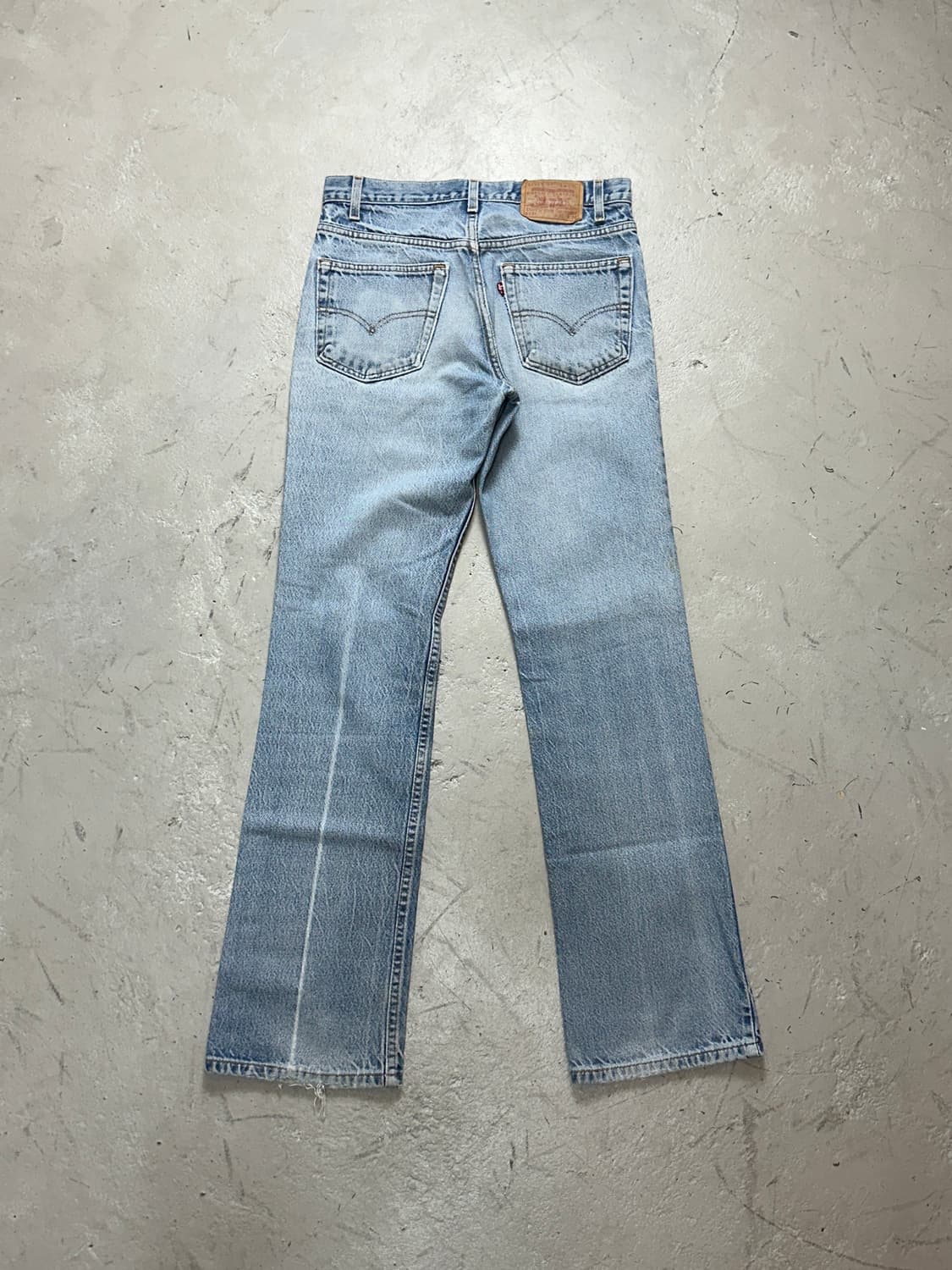 90's USA Made 리바이스 517 부츠컷 플레어진 상품이미지4