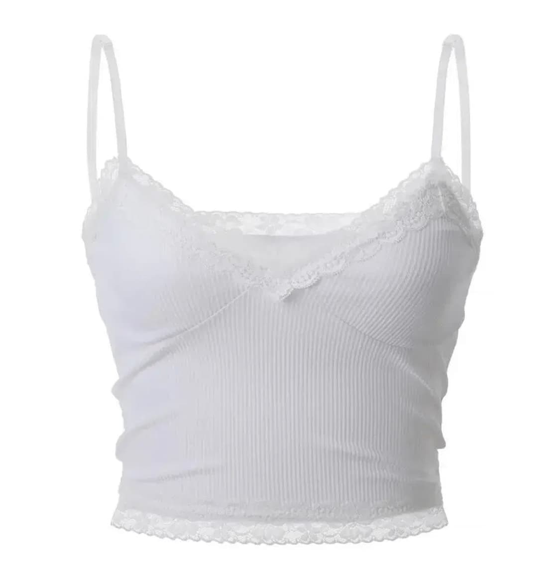 일괄가격 Threetimes 쓰리타임즈 레이스 골지 브라렛 상품이미지2