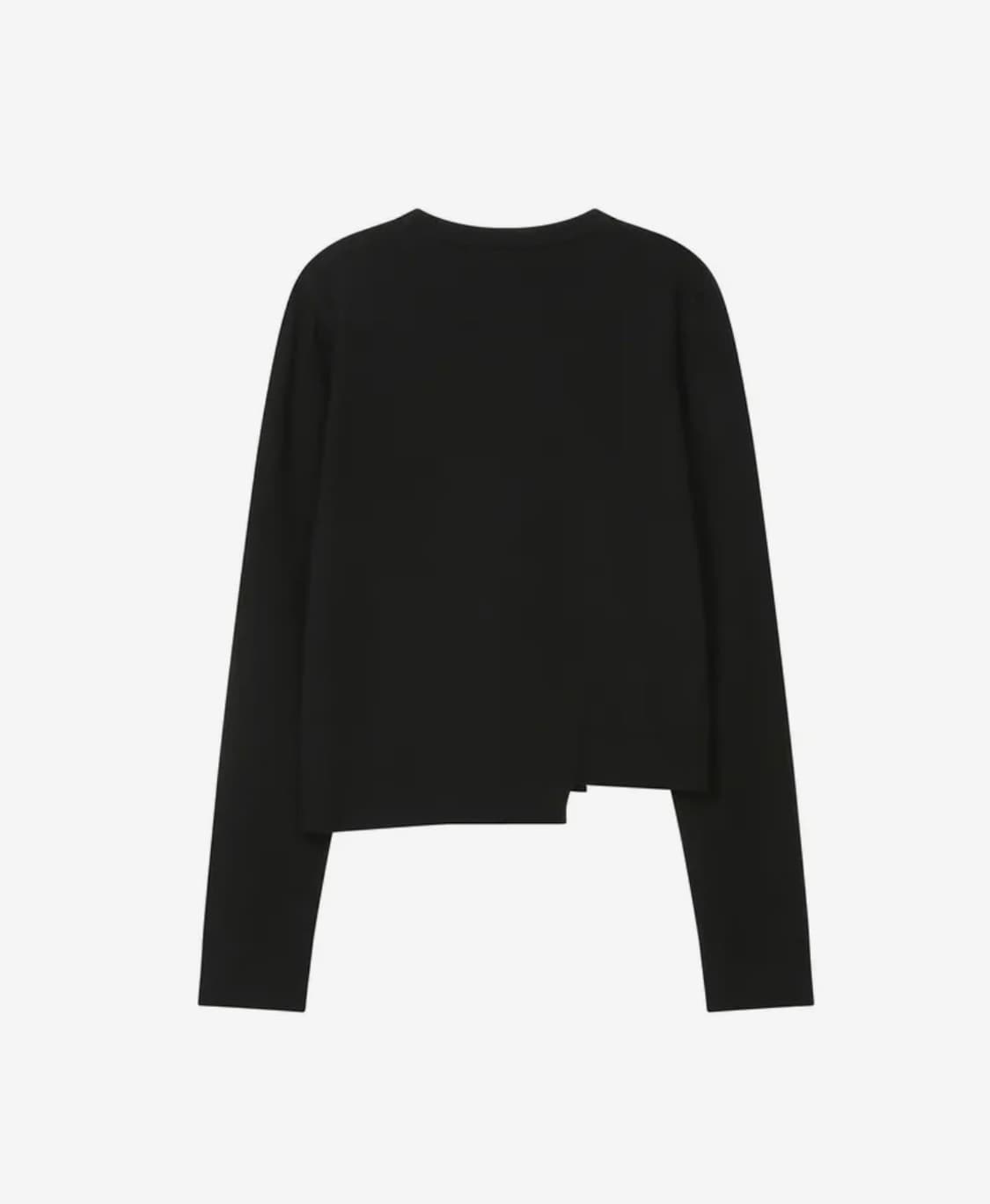미세키서울 Origami pleats knit top BLACK 상품이미지4