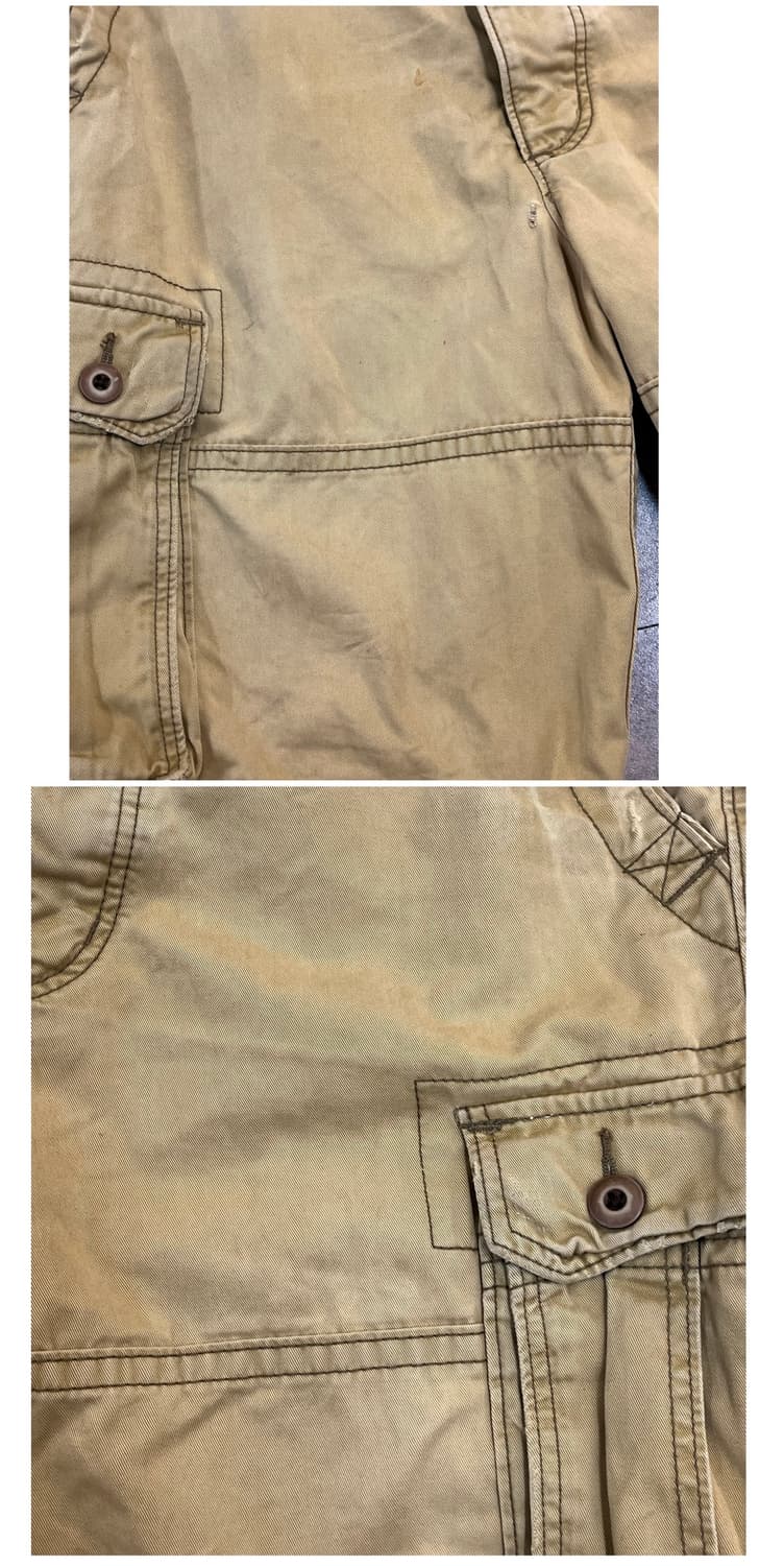 홀리스터 카고 하프 팬츠 카멜 33 #csz3512 상품이미지7