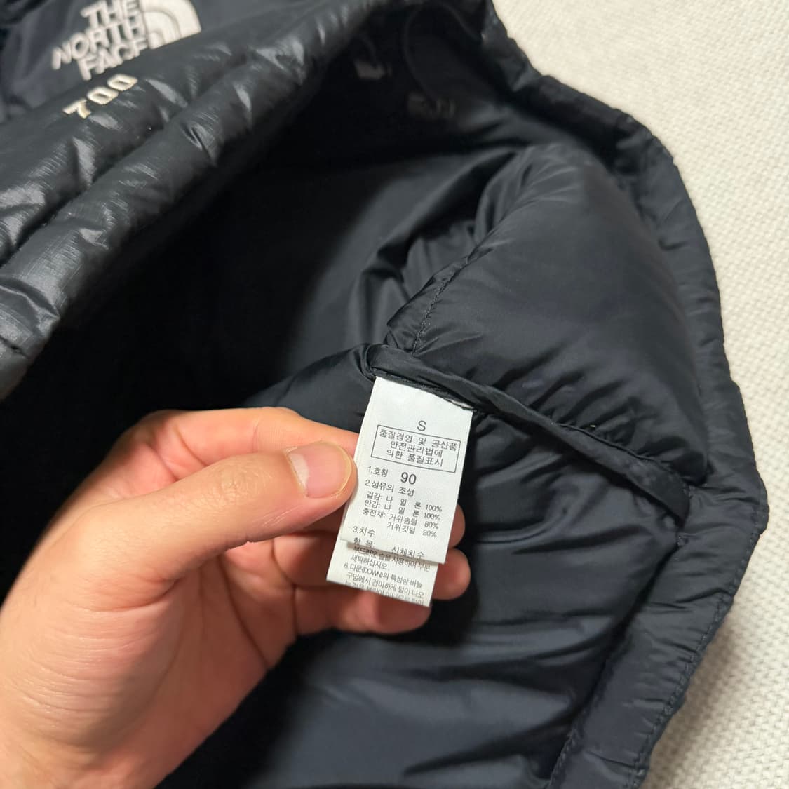노스페이스 700 눕시 패딩조끼 상품이미지3