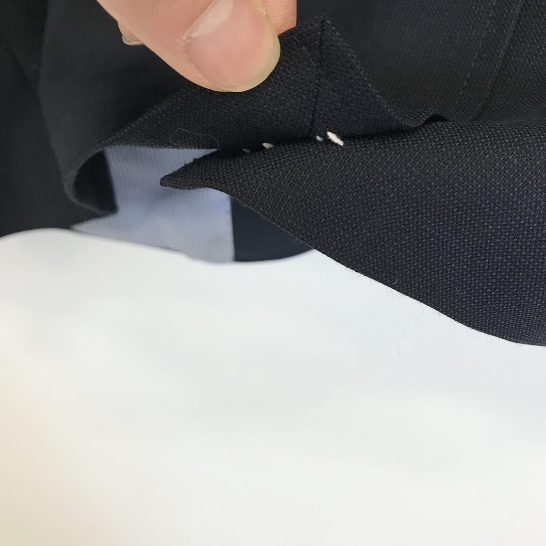 유니클로 네이비 금장 울혼방 블레이저자켓 [M] 상품이미지5