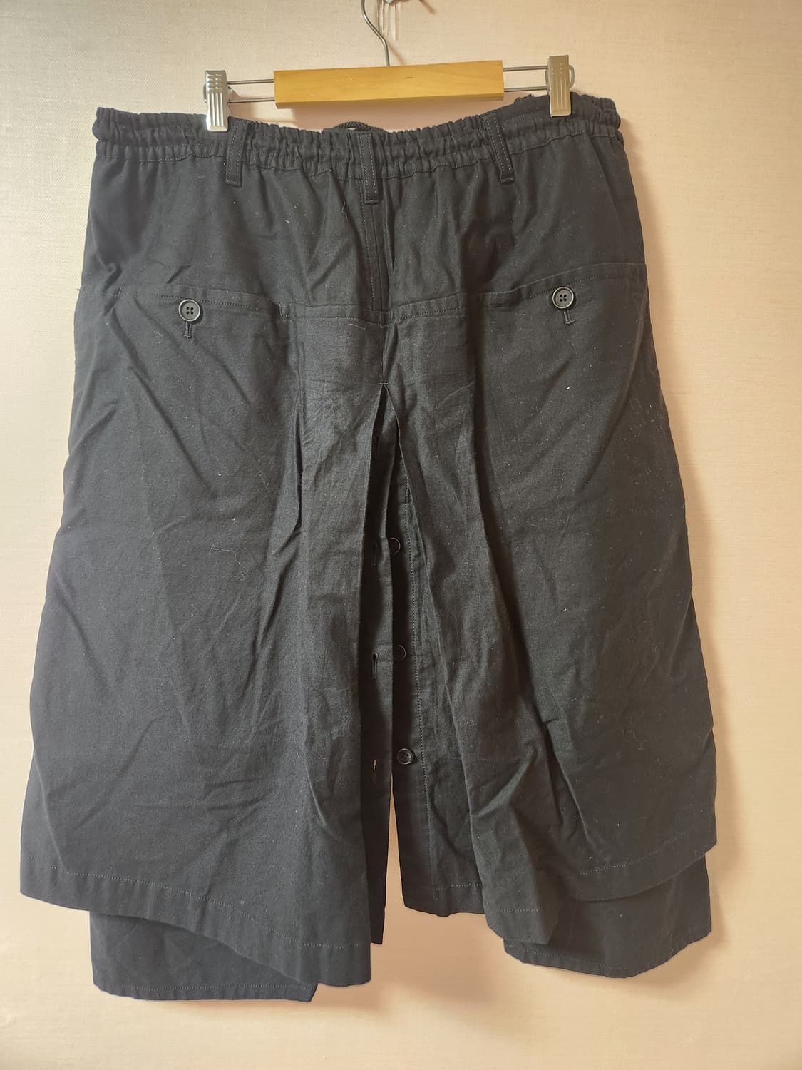 요지야마모토 랩스커트 팬츠 상품이미지2