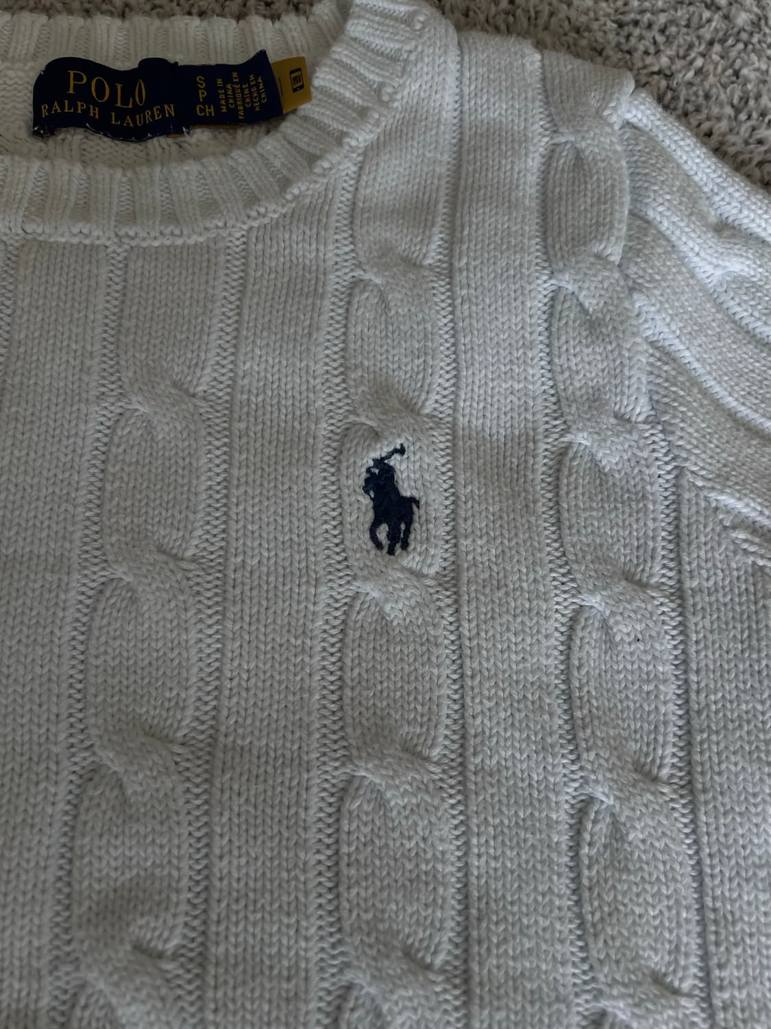 폴로 랄프로렌 케이블 니트 상품이미지4