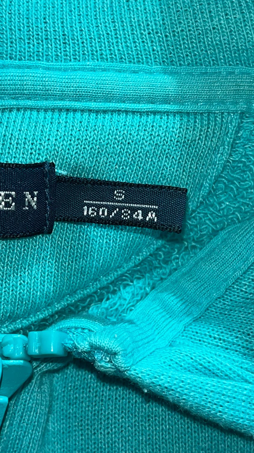 폴로 빅포니 민트 주황 후드집업 상품이미지3