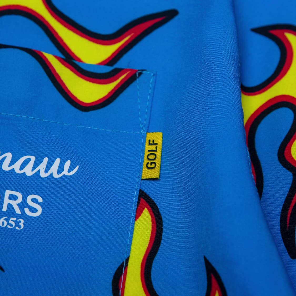 골프왕 Flog Gnaw Motors 플레임 셔츠 상품이미지5