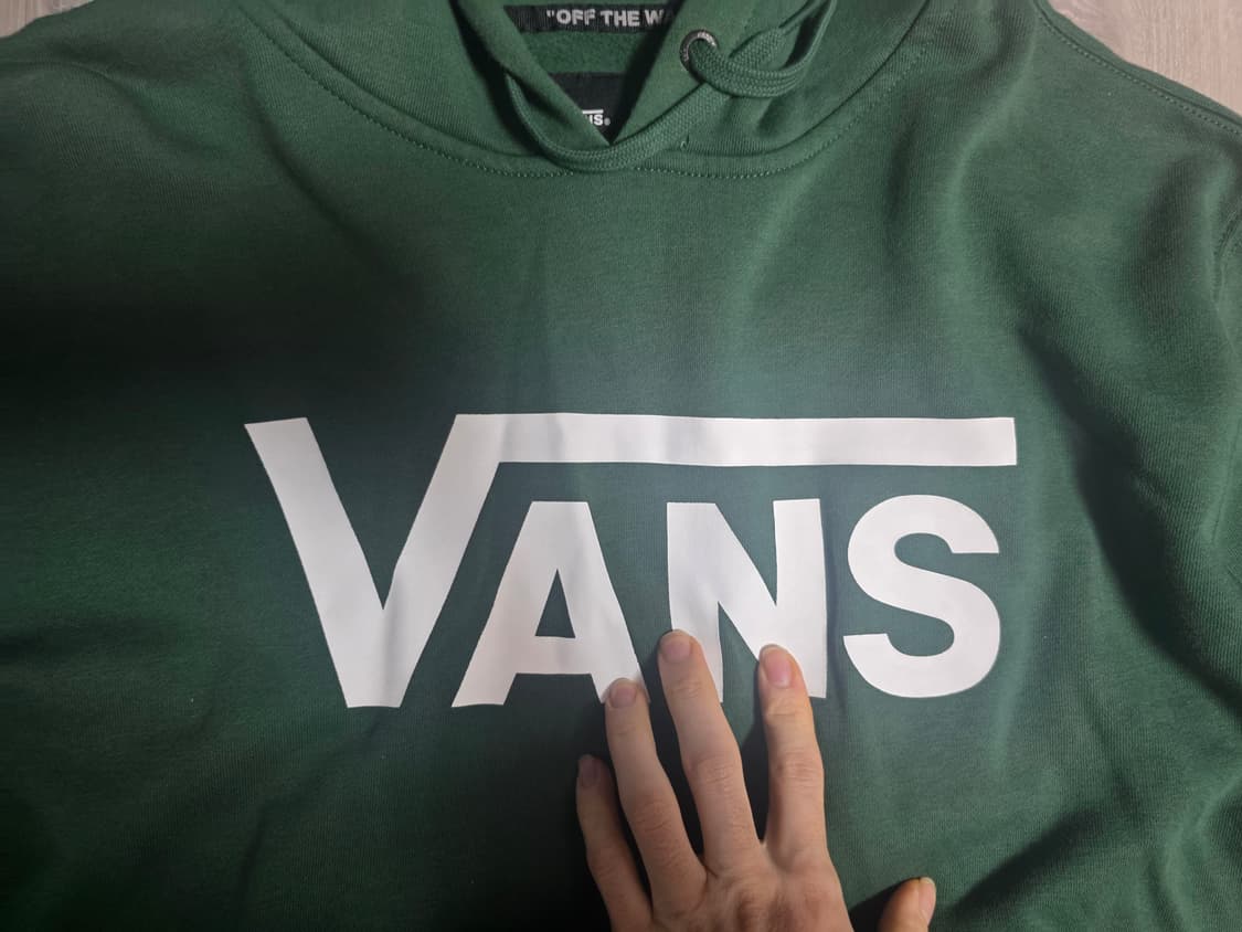 Vans 그린 후드티 상품이미지2