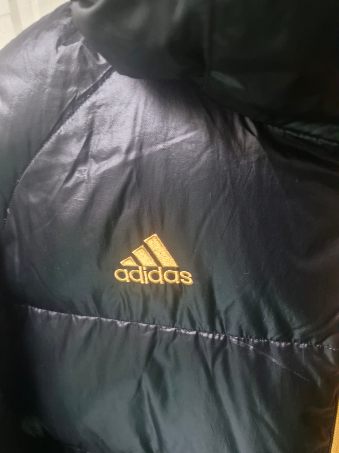 아디다스 AC밀란 패딩 점퍼 구스다운 블랙 105 상품이미지3