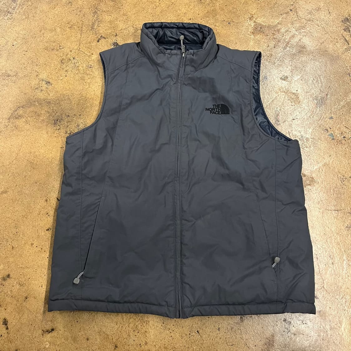 [정품/100] 노스페이스 양면 패딩 조끼 블랙 b14 상품이미지5