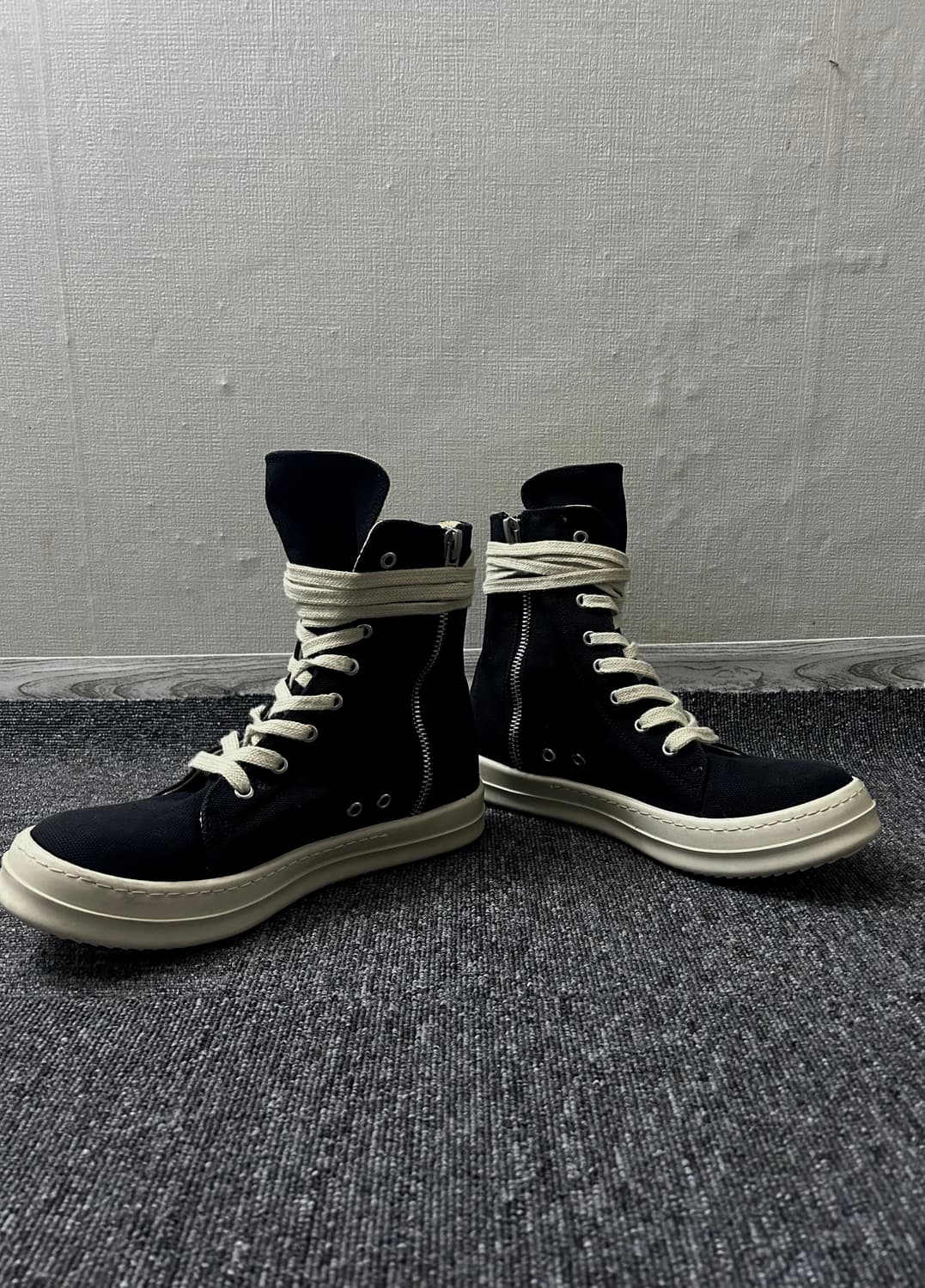 릭오웬스 다크쉐도우 하이탑 스니커즈 상품이미지2