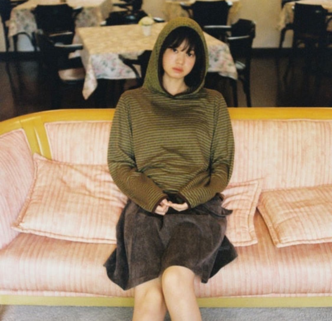 페스토 pesto 후디 판매합니다 dot stripe hoodie 상품이미지1