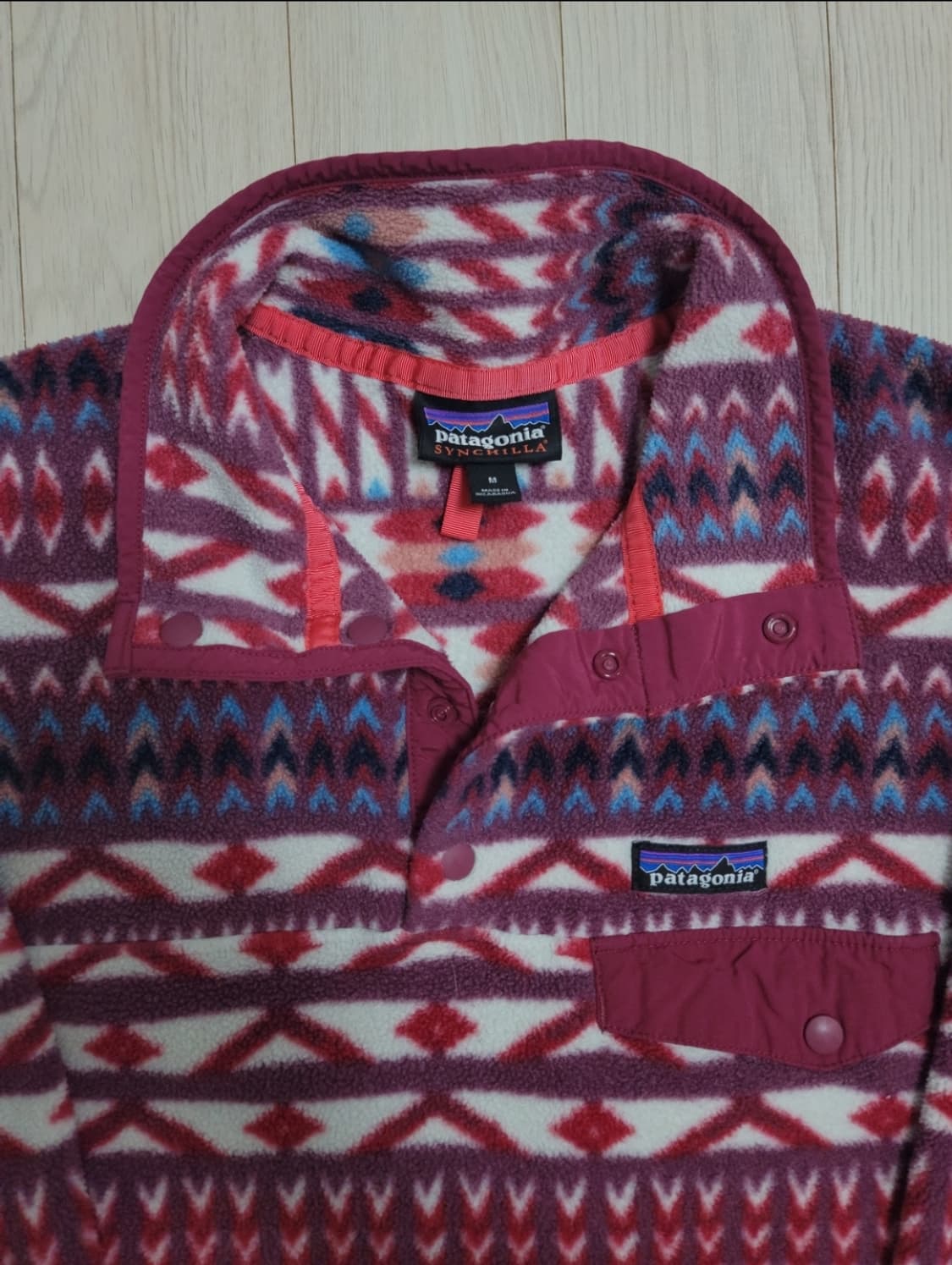 [우먼M] 파타고니아 신칠라 라이트웨이트 아즈텍 상품이미지4