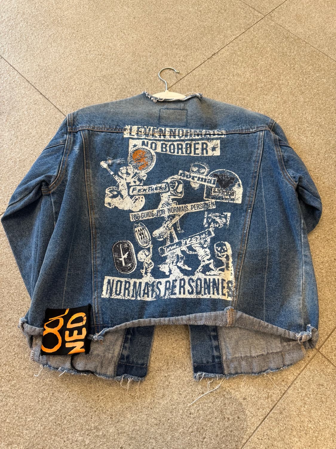 보브 VOV 데님 청자켓 상품이미지2