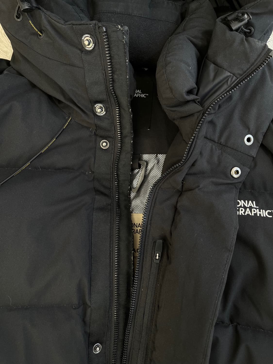 내셔널지오그래픽 덕다운 롱패딩/#105 상품이미지6