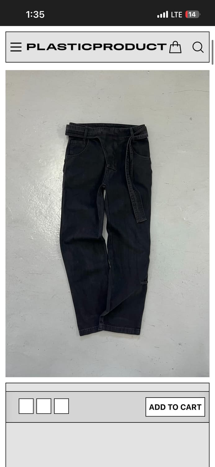 플라스틱 프로덕트 MPa DRAG PANTS L사이즈 상품이미지1