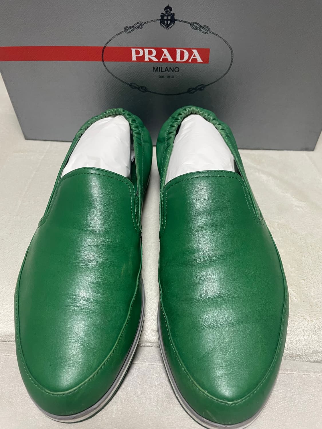 Prada 남성 가죽슬립온 6 상품이미지2