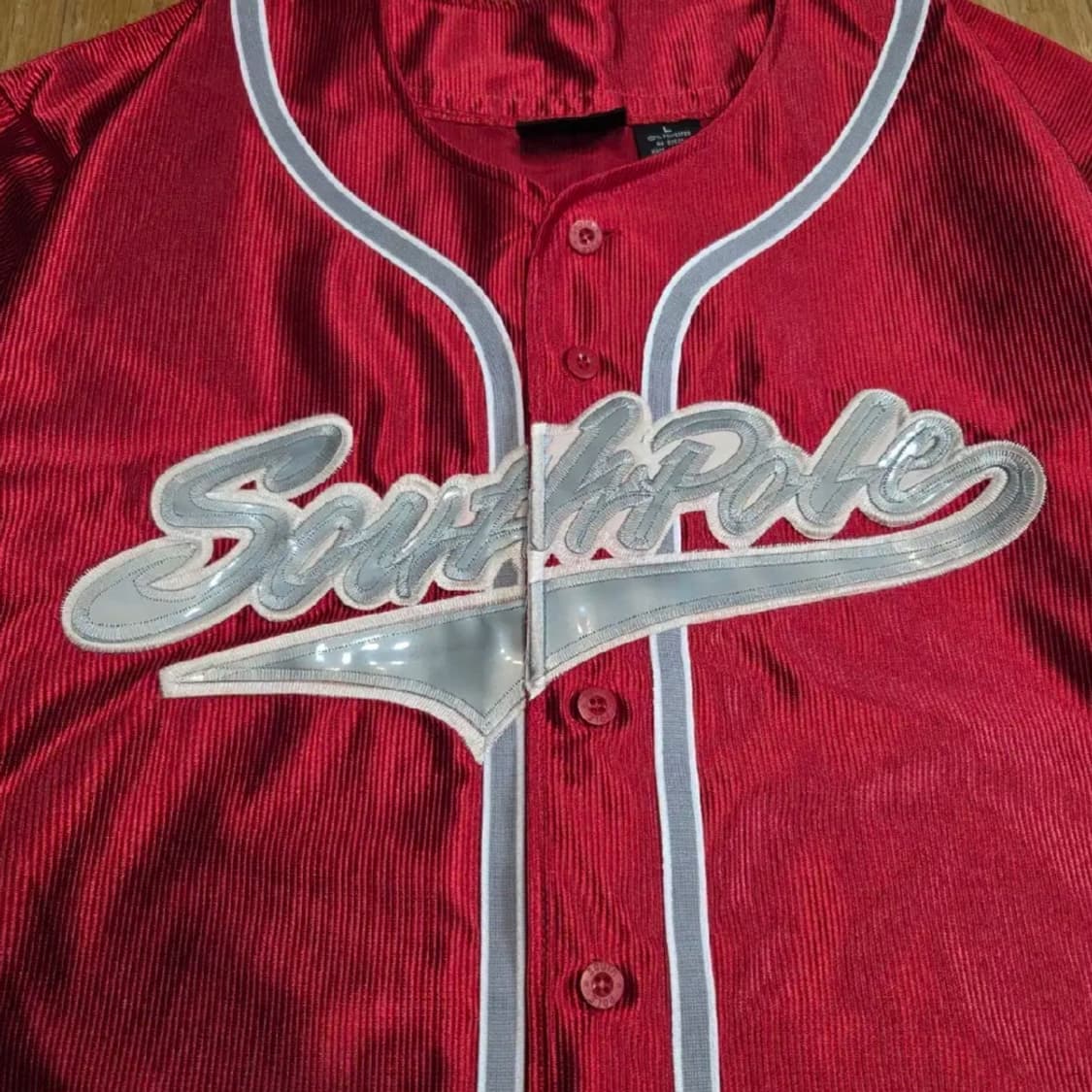 올드스쿨 90s SouthPole 레이어드 베이스볼 유니폼 져지 상품이미지2