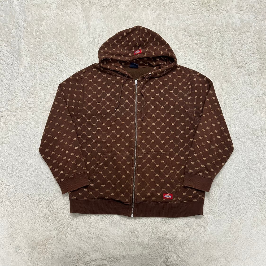 디키즈 패턴 후드집업 상품이미지1