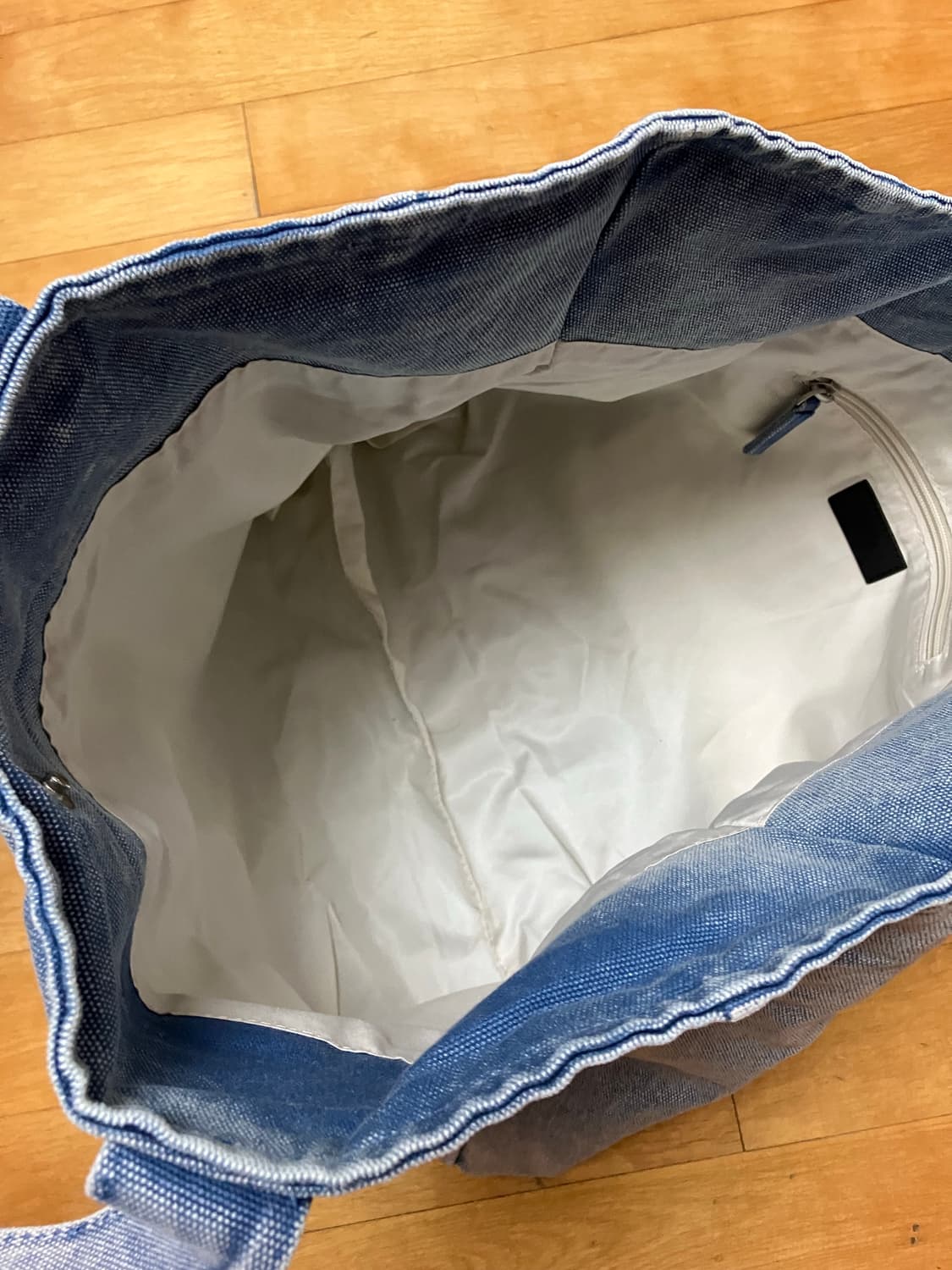 (새상품) 자라 데님 토트백 상품이미지5