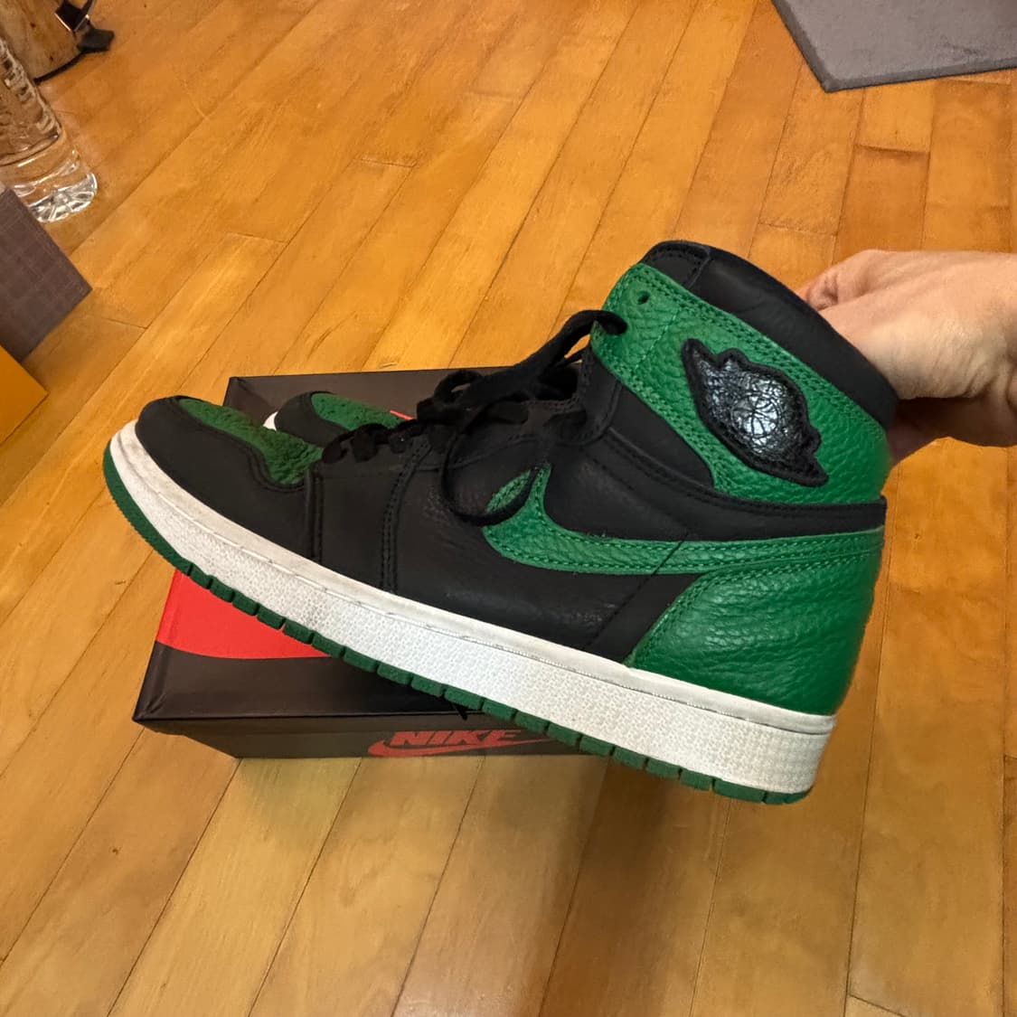 에어 조던 1 하이 파인 그린 265 상품이미지5