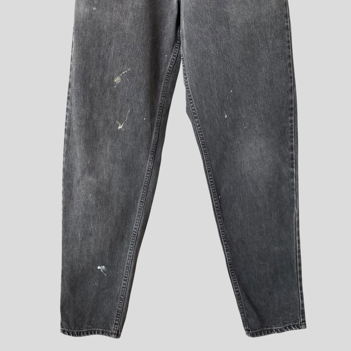 (30)90s 리바이스560 흑청 데님 청바지 상품이미지3