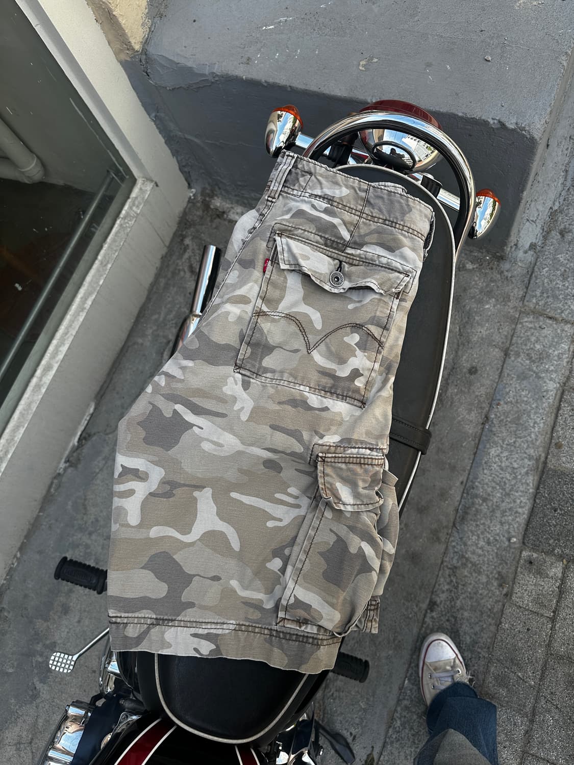 Levis Camo Cargo Shorts 하프팬츠 상품이미지1
